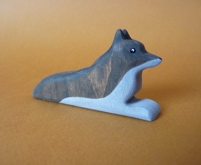 Wooden Wolf (Mum) by Forest Melody - Friends of K