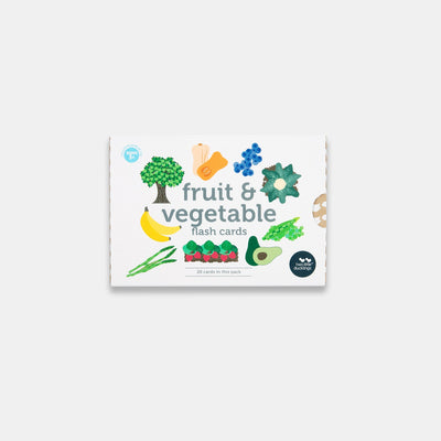 Fruit and Vegetable Flash Cards by Two Little Ducklings - Friends of K