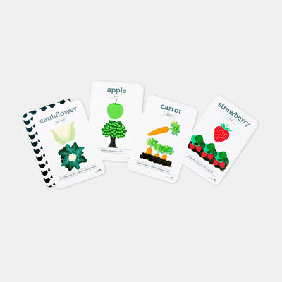 Fruit and Vegetable Flash Cards by Two Little Ducklings - Friends of K