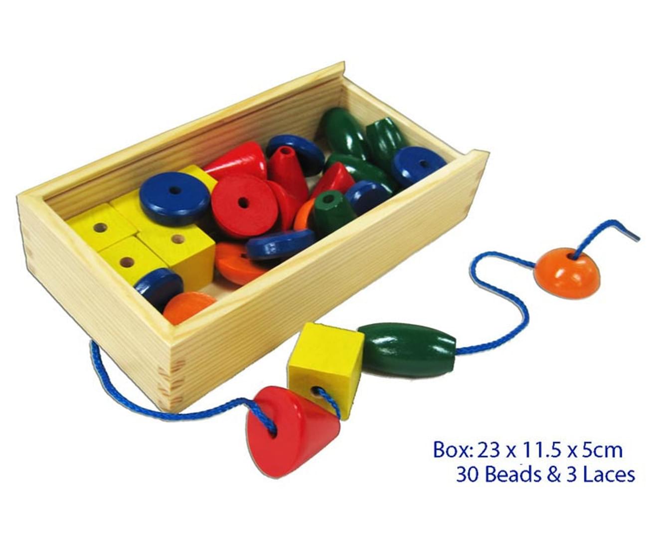 Bead Threading Set 30pc by Fun Factory - Friends of K