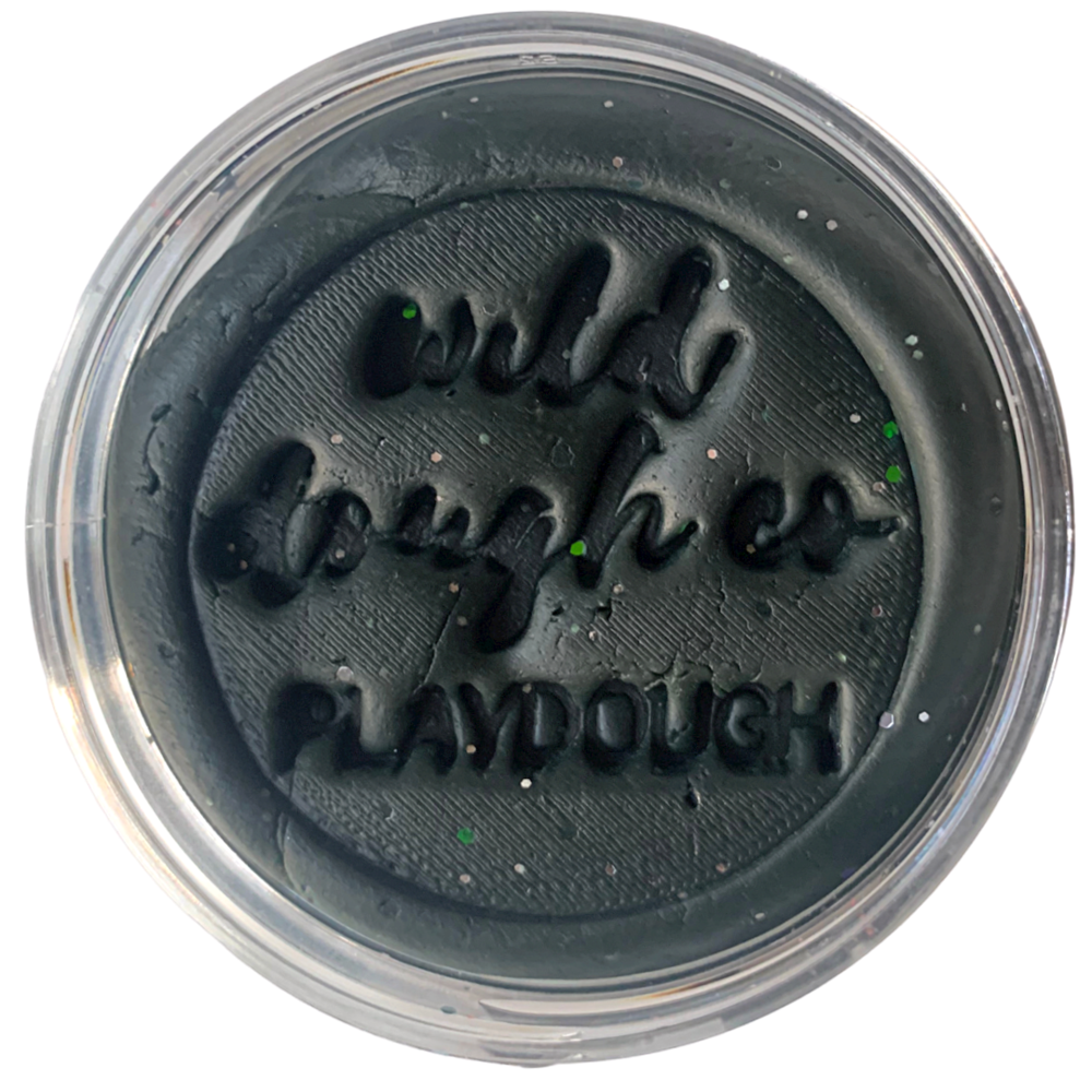 Galaxy Black Playdough (Liquorice scented) by Wild Dough Co - Friends of K
