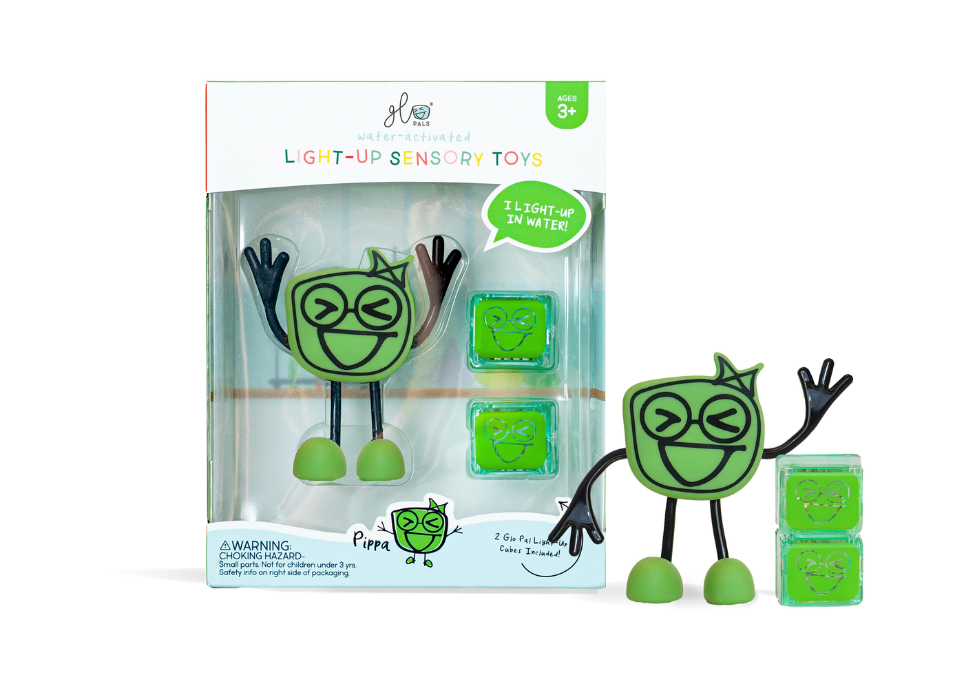 Glo Pal Character Pippa (Green) by Glo Pals - Friends of K