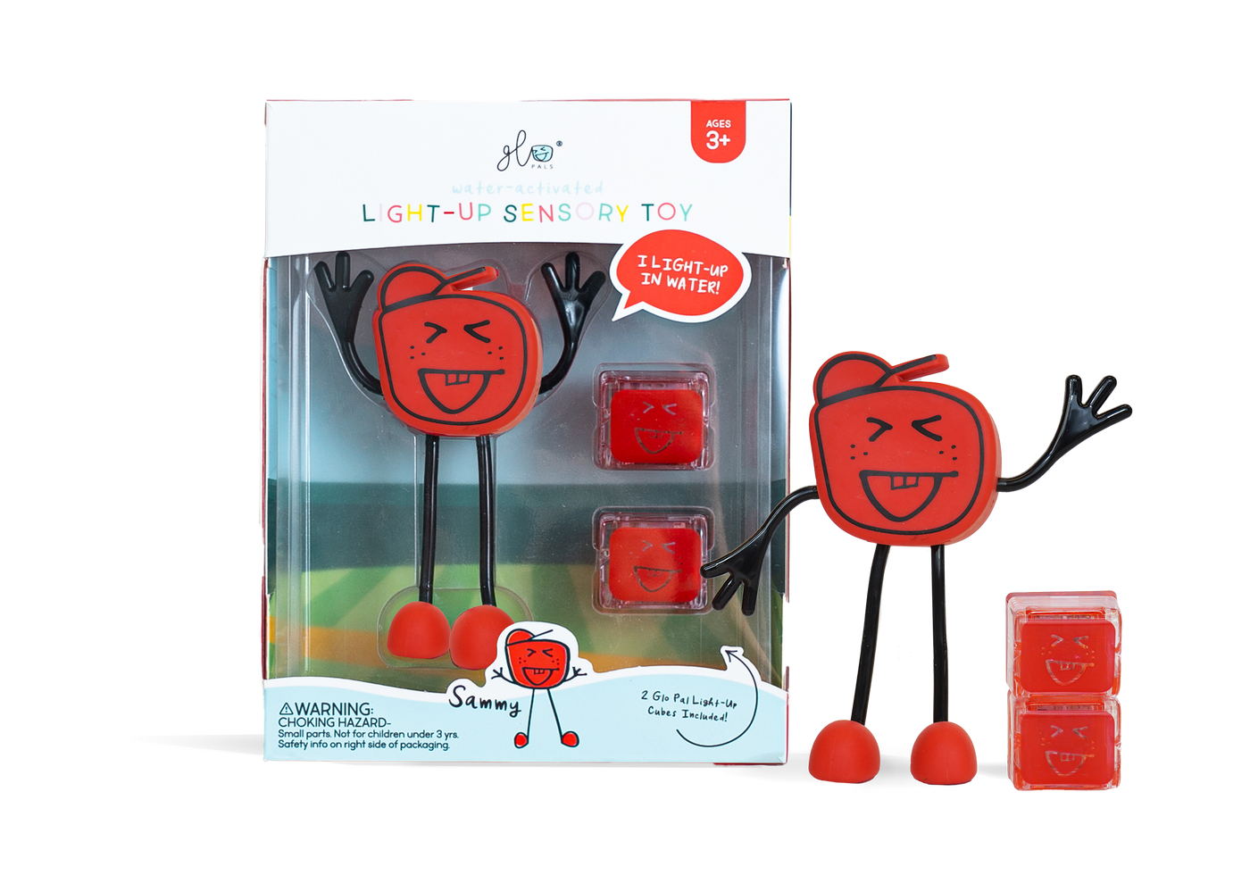 Glo Pal Character Sammy (Red) by Glo Pals - Friends of K