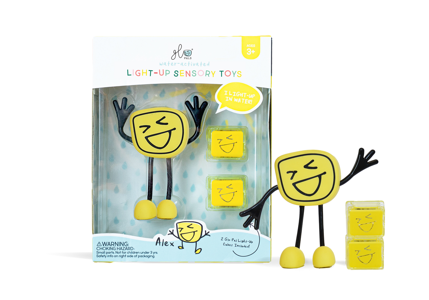 Glo Pal Chracter Alex (Yellow) by Glo Pals - Friends of K