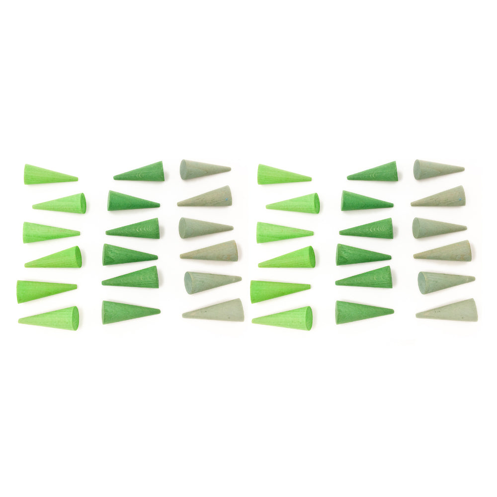 Grapat Mandala Green Little Cones by Grapat - Friends of K