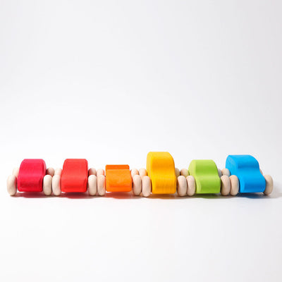 Grimm's | Cars Coloured, set of 6 by Grimm's - Friends of K