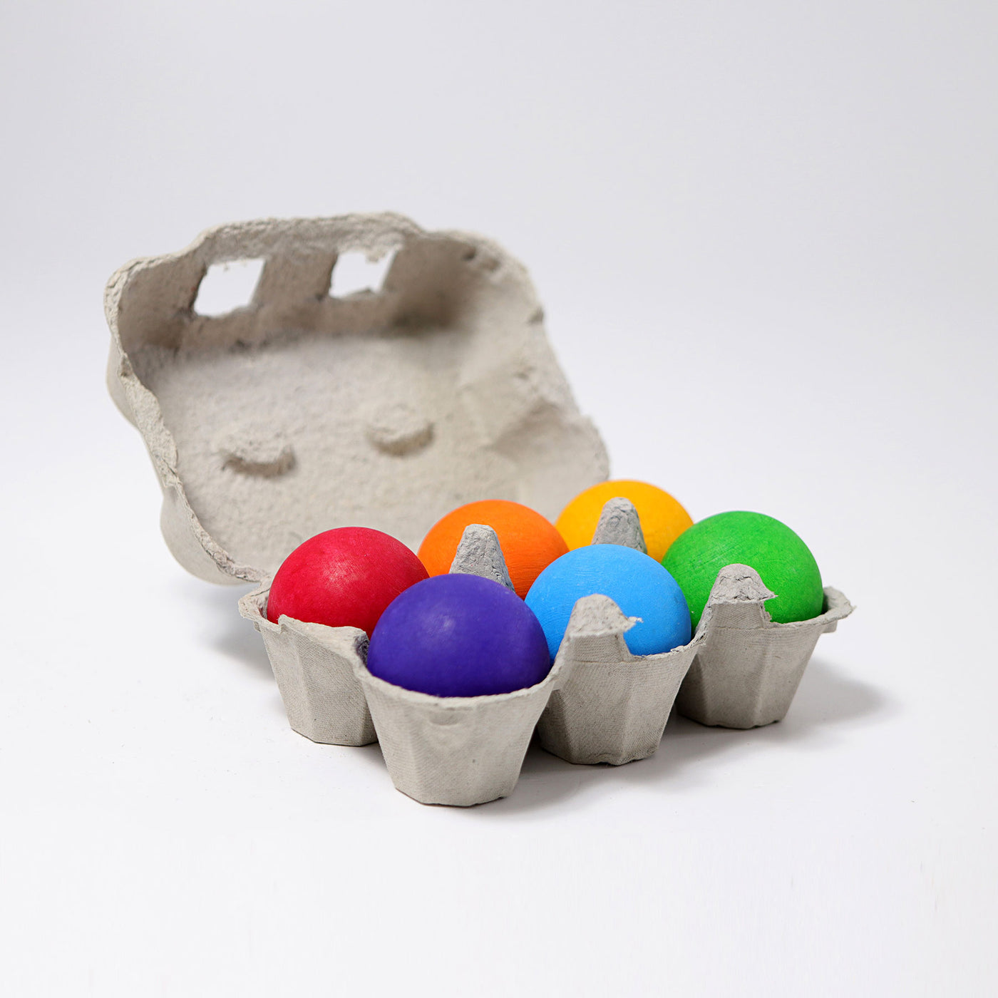 Grimm's | Balls Large Rainbow, set of 6 by Grimm's - Friends of K