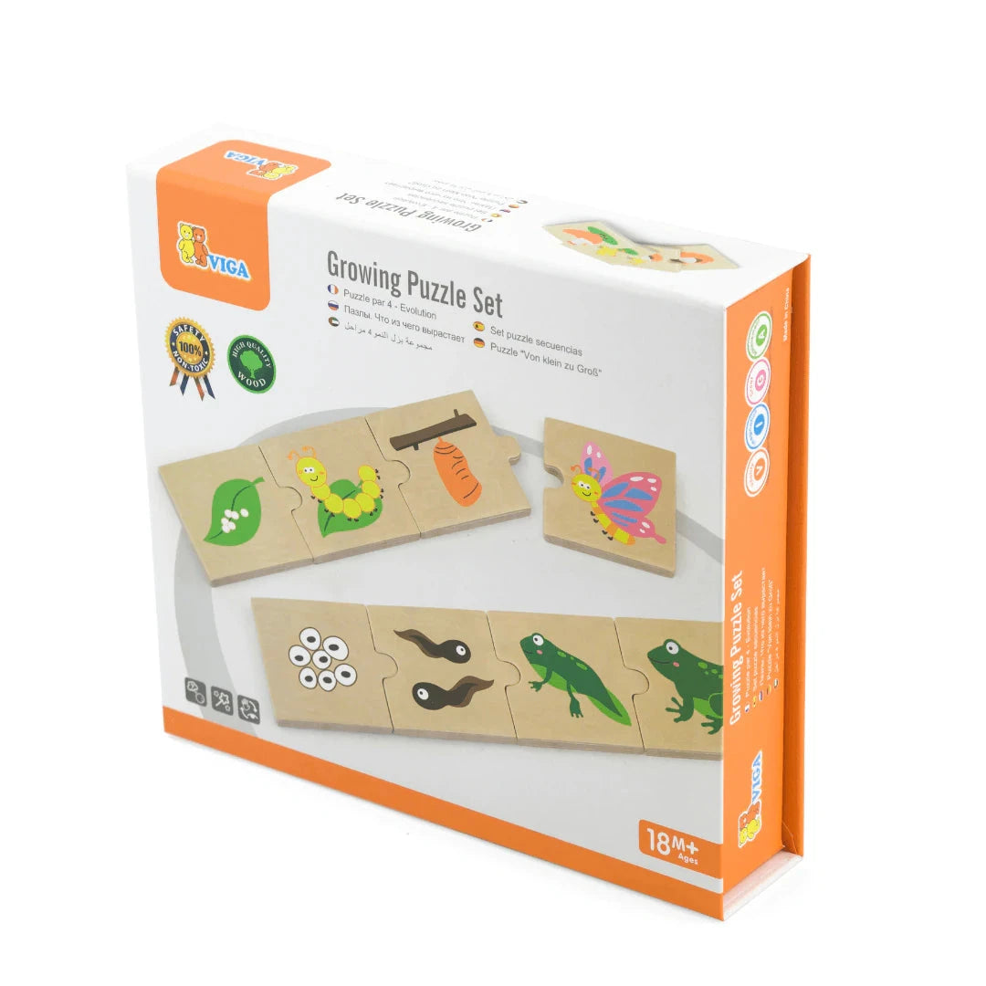 Growing Puzzle Set by Viga Toys - Friends of K