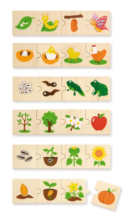 Growing Puzzle Set by Viga Toys - Friends of K