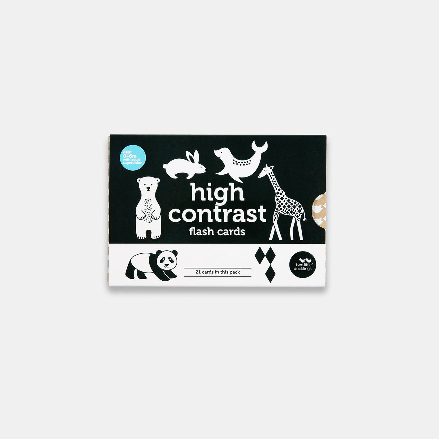 High Contrast Flash Cards by Two Little Ducklings - Friends of K