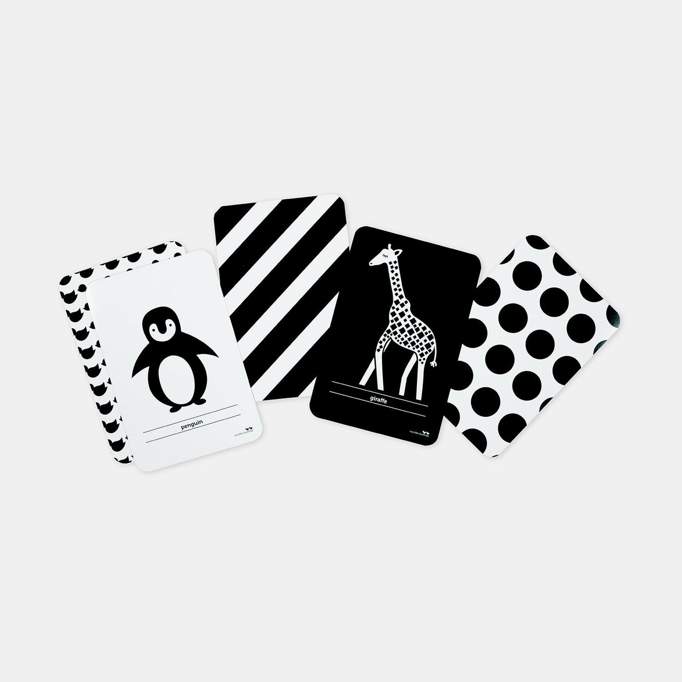 High Contrast Flash Cards by Two Little Ducklings - Friends of K