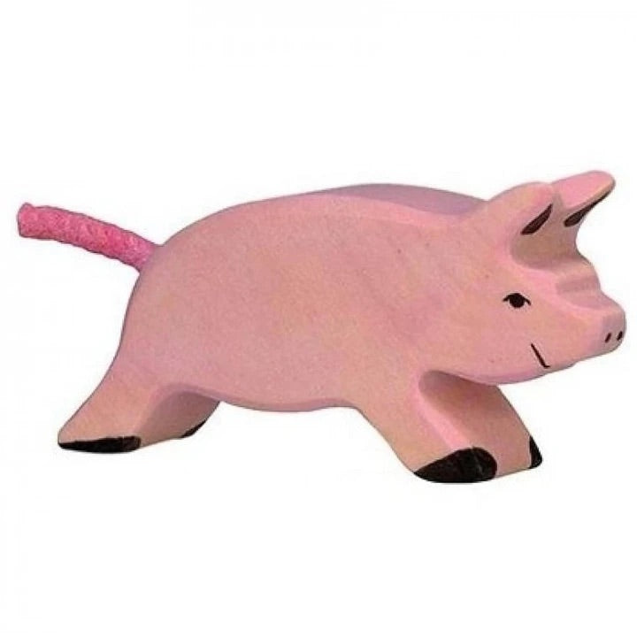 Piglet, running by Holztiger - Friends of K