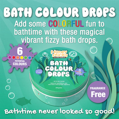 Bath Colour Drops 36 Pack by Honeysticks - Friends of K