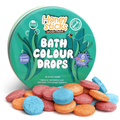 Bath Colour Drops 36 Pack by Honeysticks - Friends of K