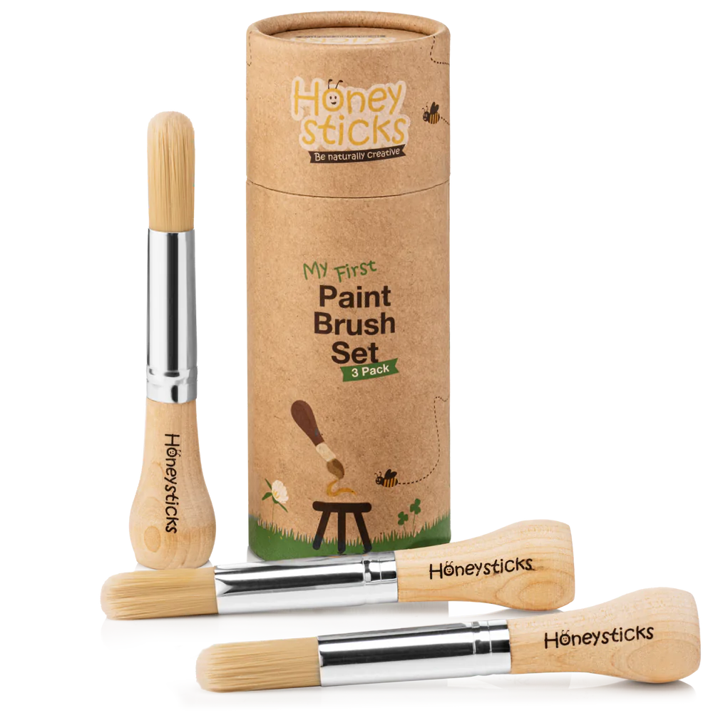Honeysticks My First Paint Brush Set - 3 Pack by Honeysticks - Friends of K