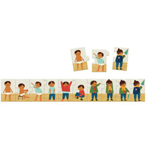 I am Dressing Up Progressive Puzzle by Djeco - Friends of K