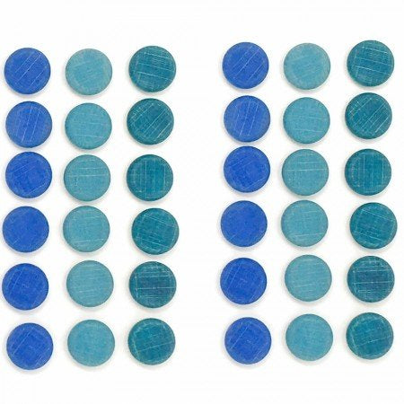 Grapat Mandala Blue Little Mini Coins