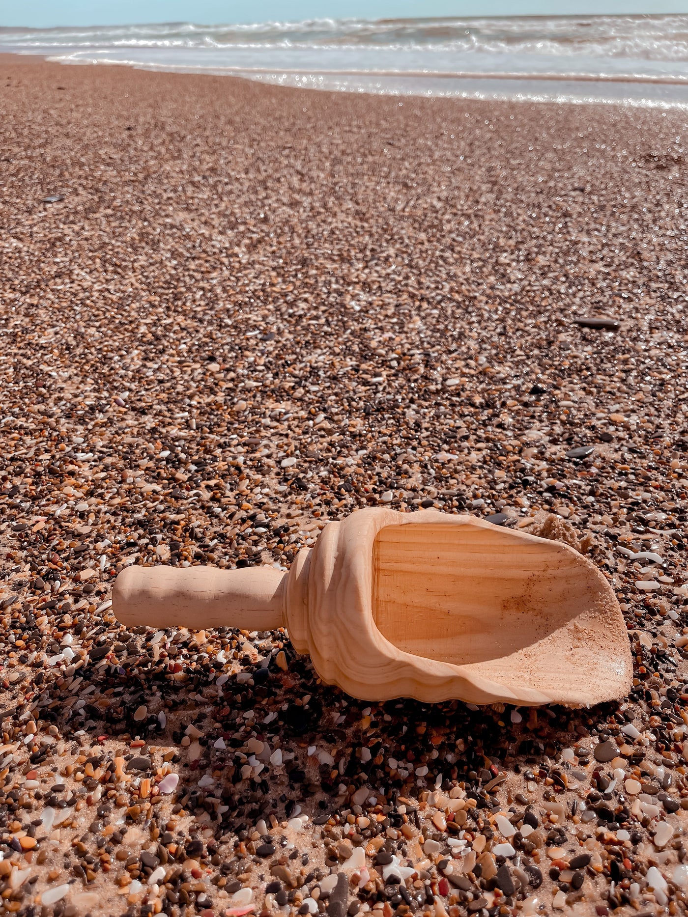 Large Wooden Vintage Style Shovel