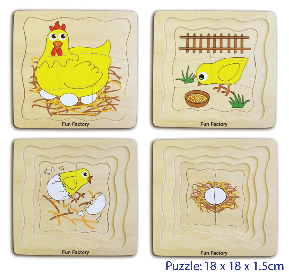 Puzzle - 4 Layers Chicken