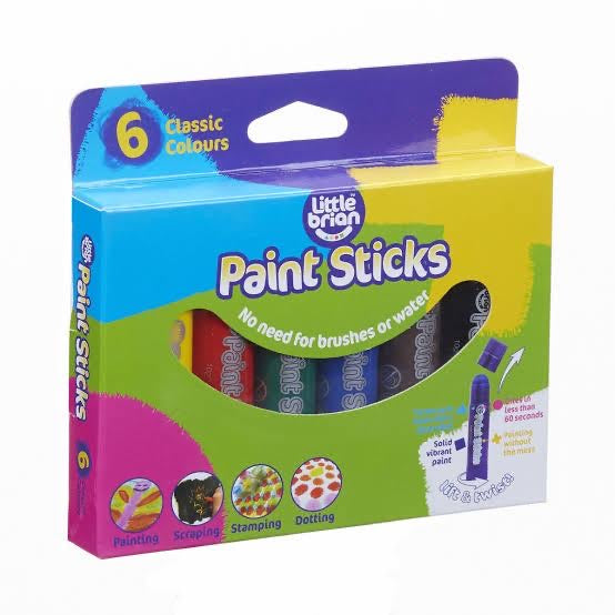 Classic 6 Pack Paint Sticks
