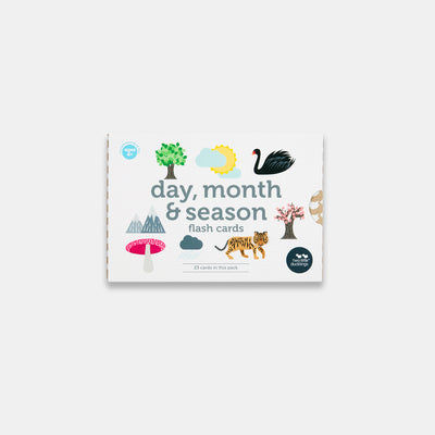 Days, Months and Seasons Flash Cards