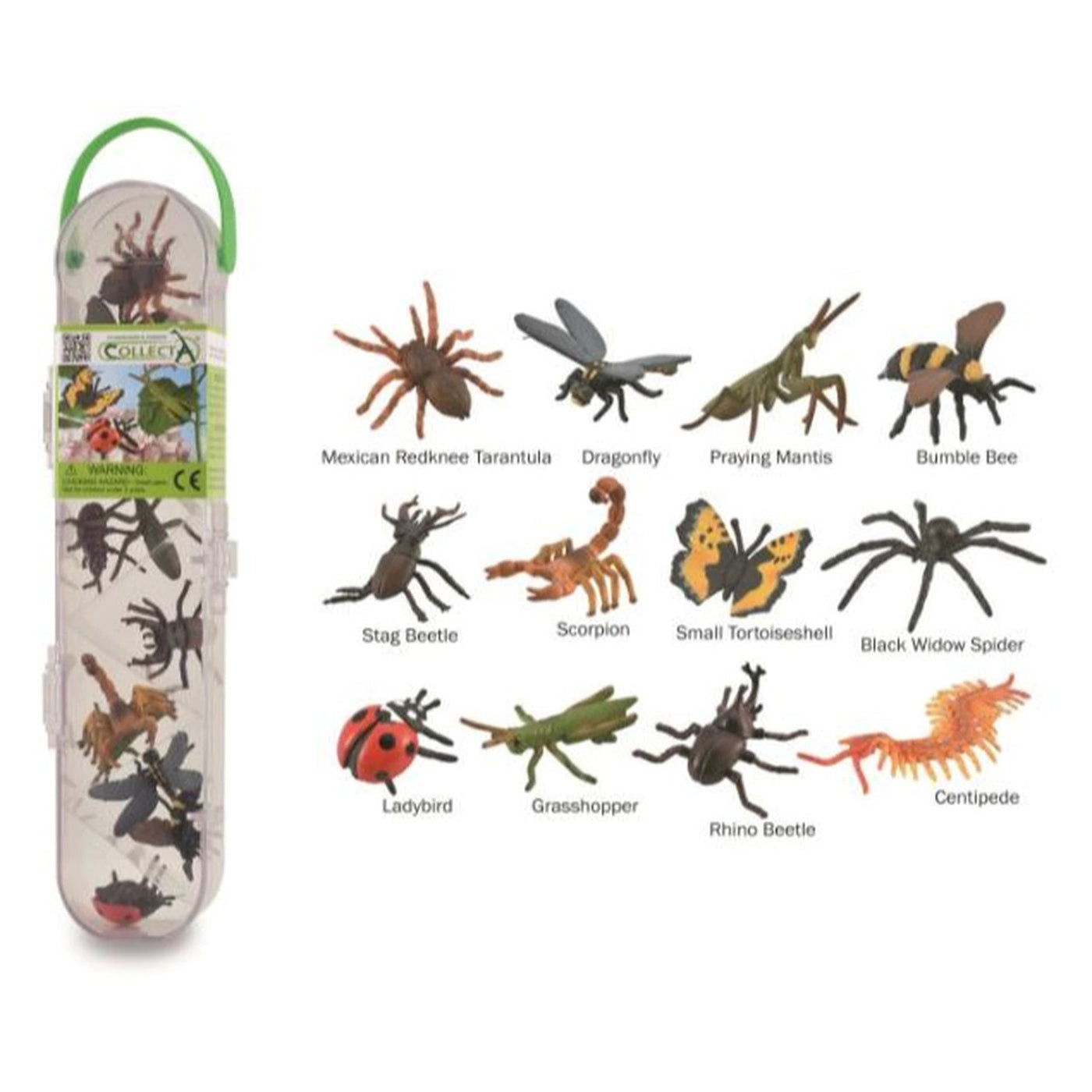 CollectA Gift Tube - Insects and Spiders (12 Piece)