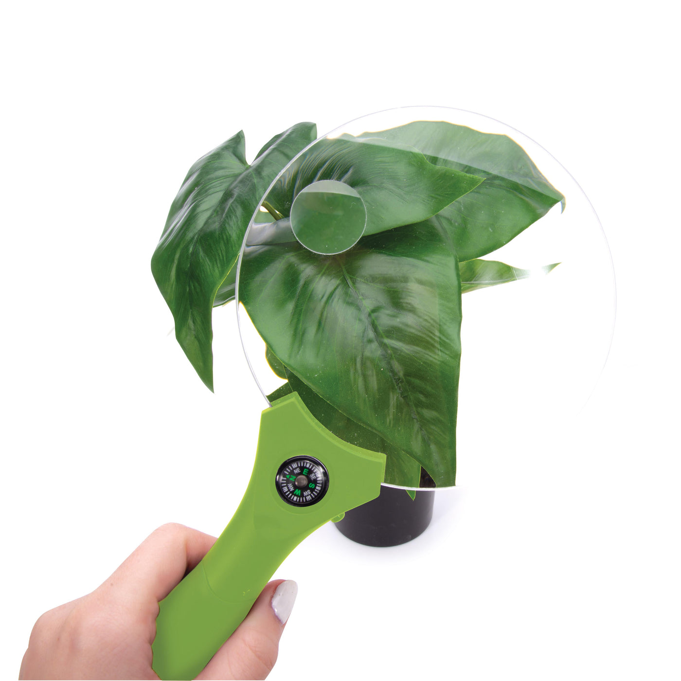 Discovery Zone 4 in 1 Light Up Magnifier with Compass by Is Gift - Friends of K