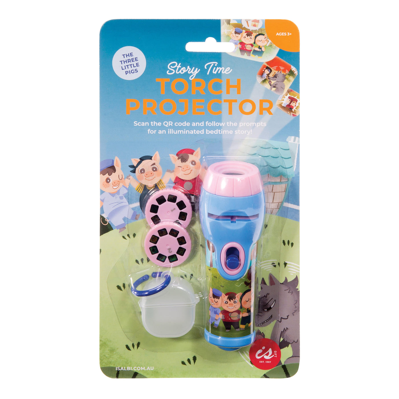 Story Time Torch Projector - 3 Little Pigs by Is Gift - Friends of K