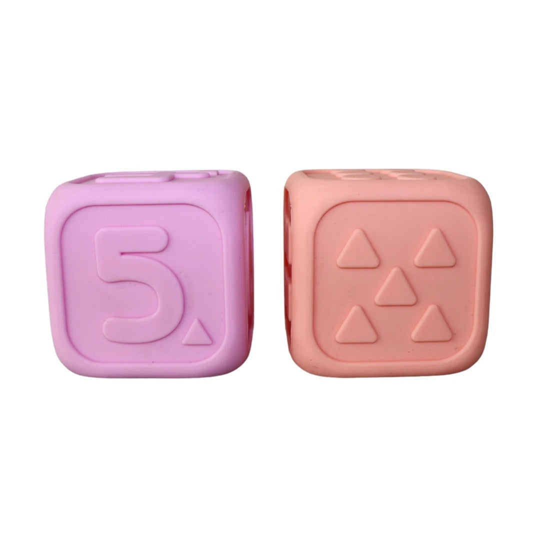 My First Dice - Bubblegum and Peach by Jellystone - Friends of K