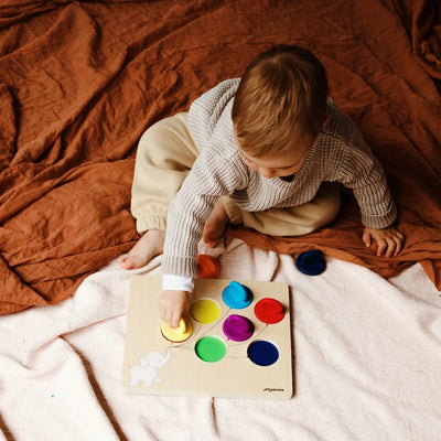 Balloon Colour Sorter  - Rainbow Bright by Jellystone - Friends of K
