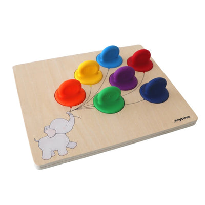 Balloon Colour Sorter  - Rainbow Bright by Jellystone - Friends of K