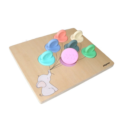 Balloon Colour Sorter - Rainbow Pastel by Jellystone - Friends of K