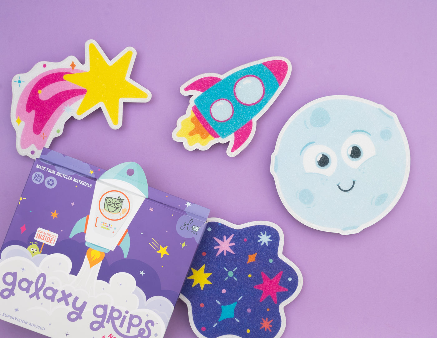Bath Grips - Galaxy Grips by Jellystone - Friends of K