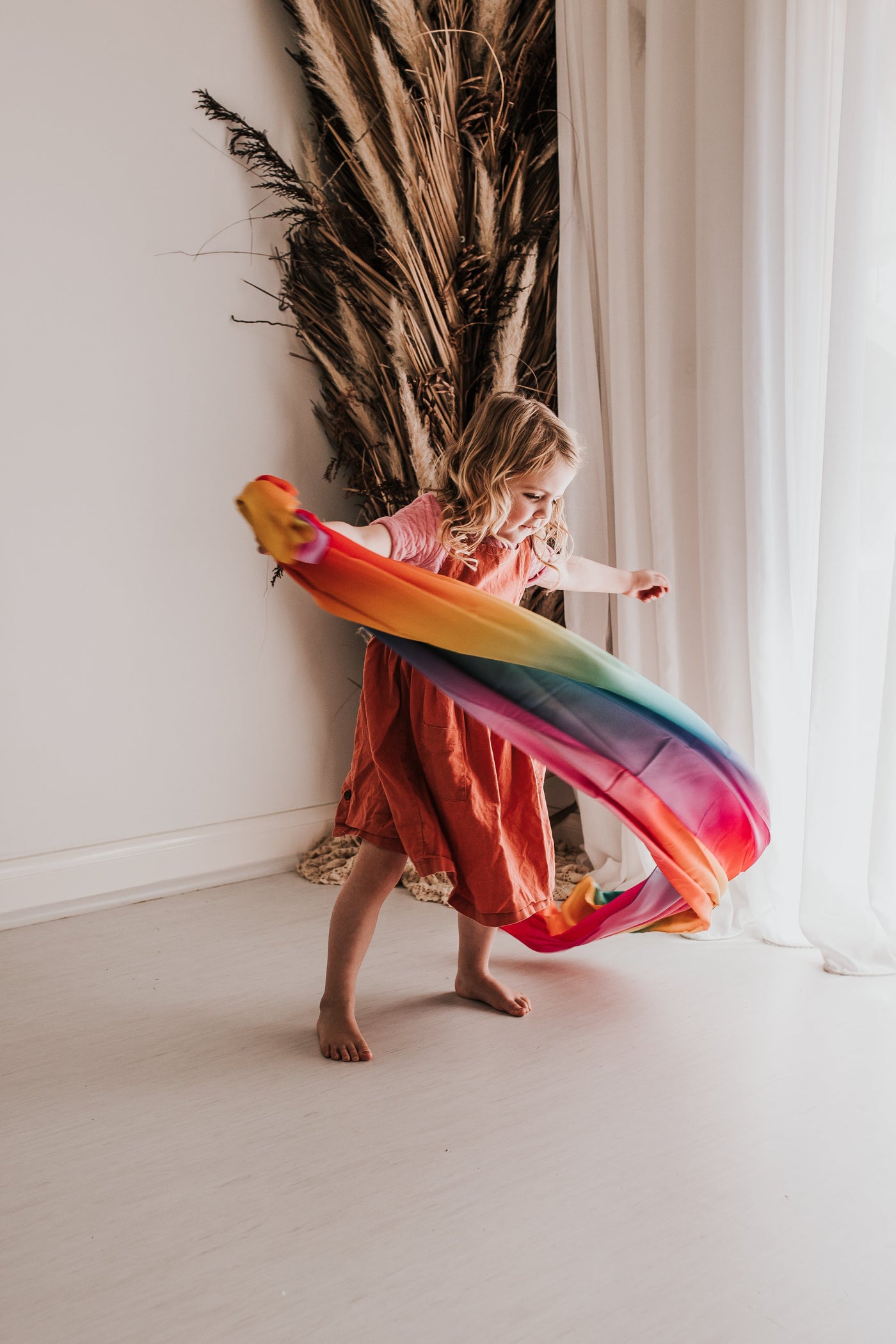 Jumbo Play Silk - Rainbow by Play Silkies - Friends of K
