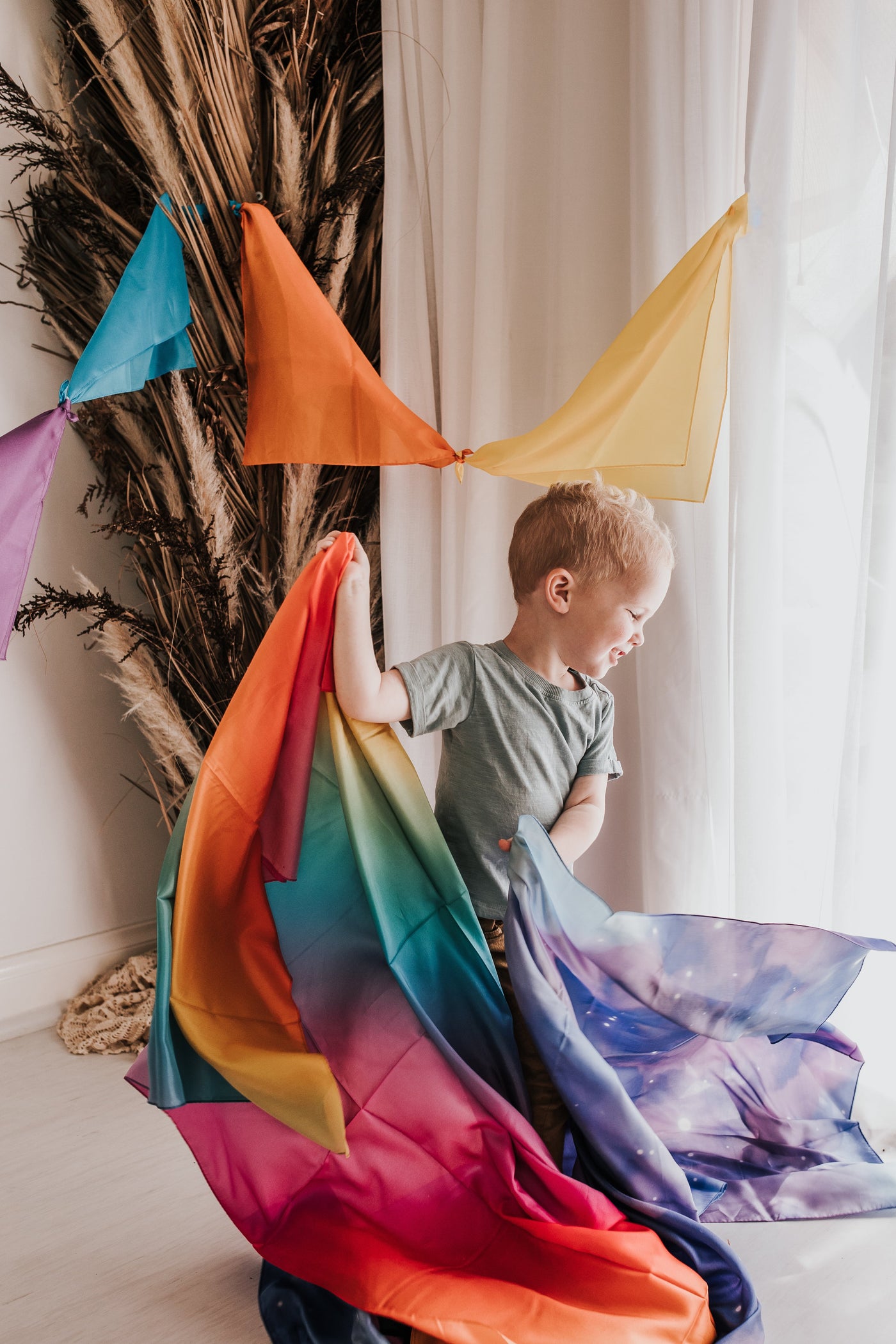 Jumbo Play Silk - Rainbow by Play Silkies - Friends of K