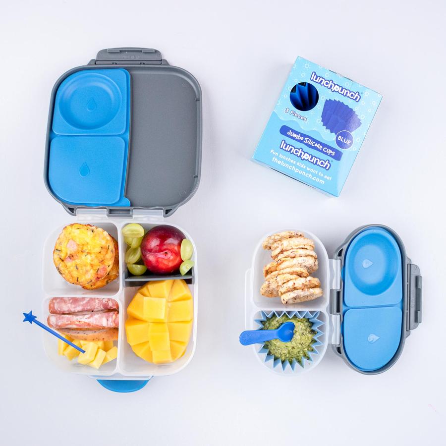 Jumbo Silicone Cups - Blue by The Lunch Punch - Friends of K