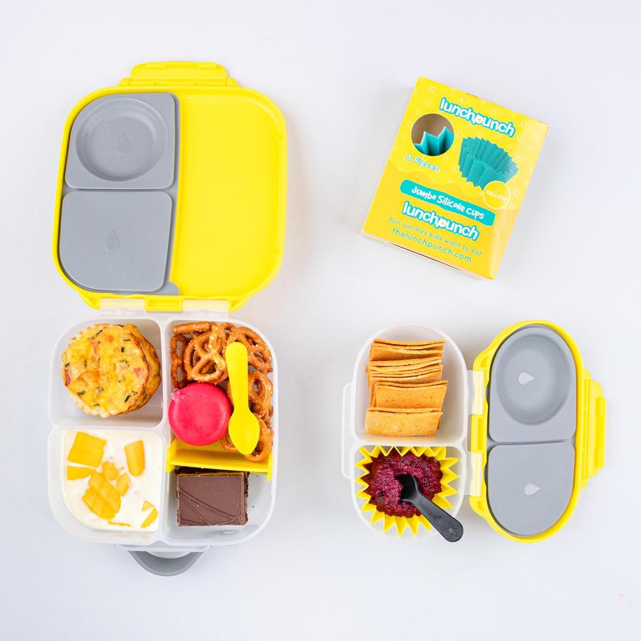 Jumbo Silicone Cups - Yellow by The Lunch Punch - Friends of K