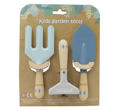Calm & Breezy Kids Garden Tool Set (3 piece) (assorted colours) by Kaper Kidz - Friends of K
