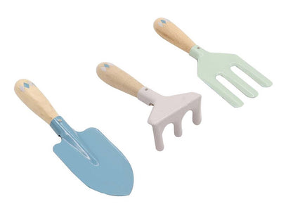 Calm & Breezy Kids Garden Tool Set (3 piece) (assorted colours) by Kaper Kidz - Friends of K
