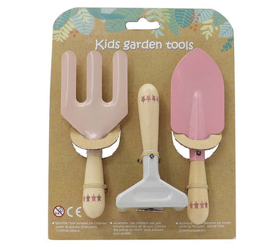 Calm & Breezy Kids Garden Tool Set (3 piece) (assorted colours) by Kaper Kidz - Friends of K