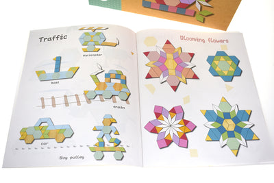 Calm & Breezy Wooden Pattern Blocks by Kaper Kidz - Friends of K