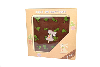 Wooden Radish Farm Memory Game by Kaper Kidz - Friends of K