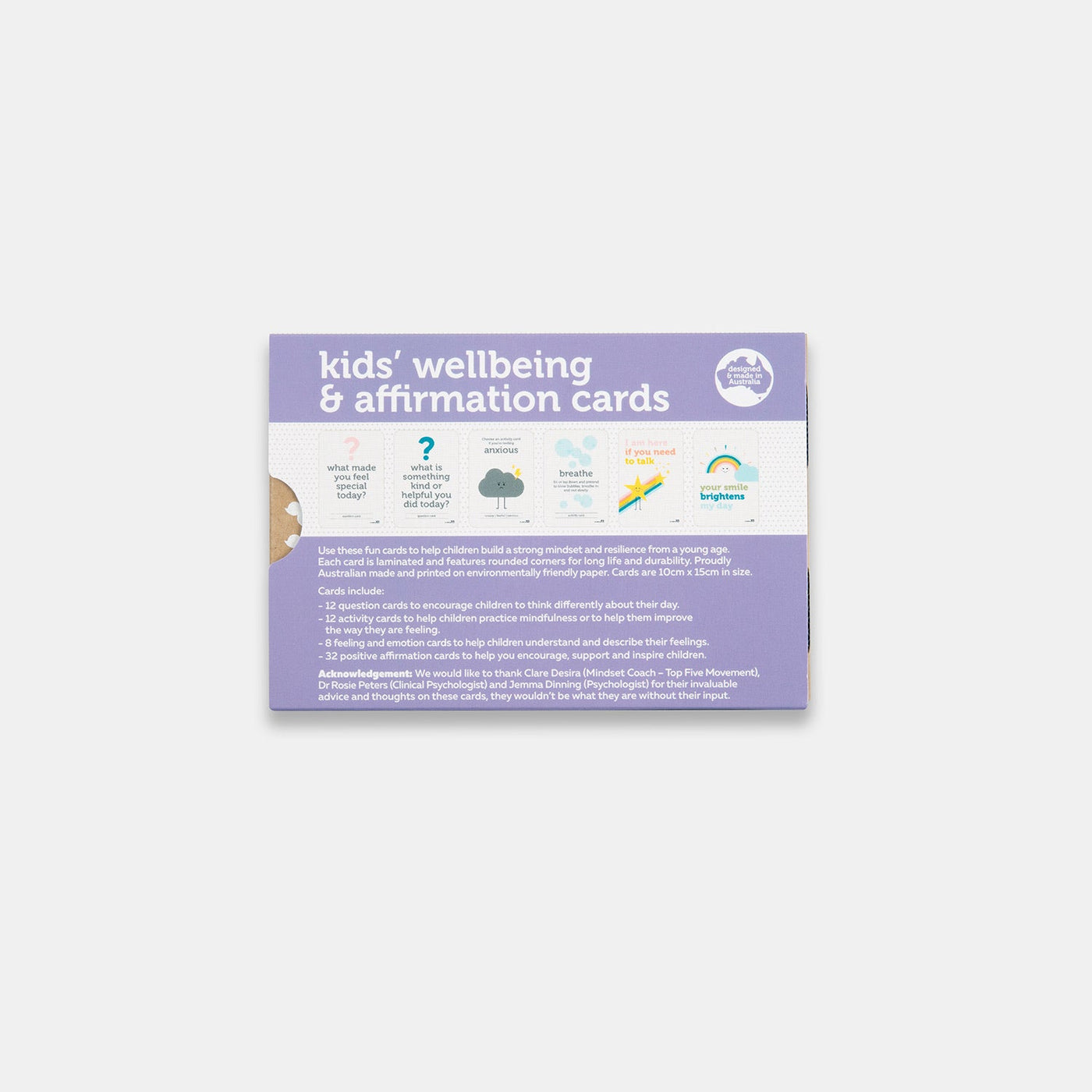 Kids' Wellbeing and Affirmation Cards by Two Little Ducklings - Friends of K