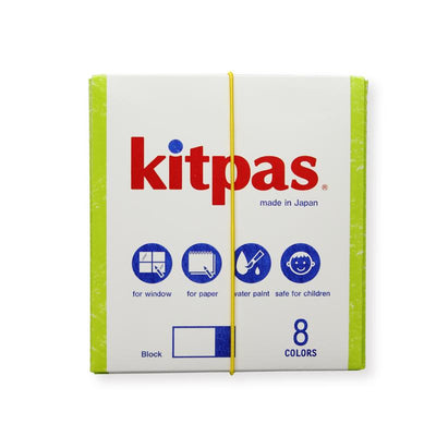 Block Crayons 8 Colours by Kitpas - Friends of K