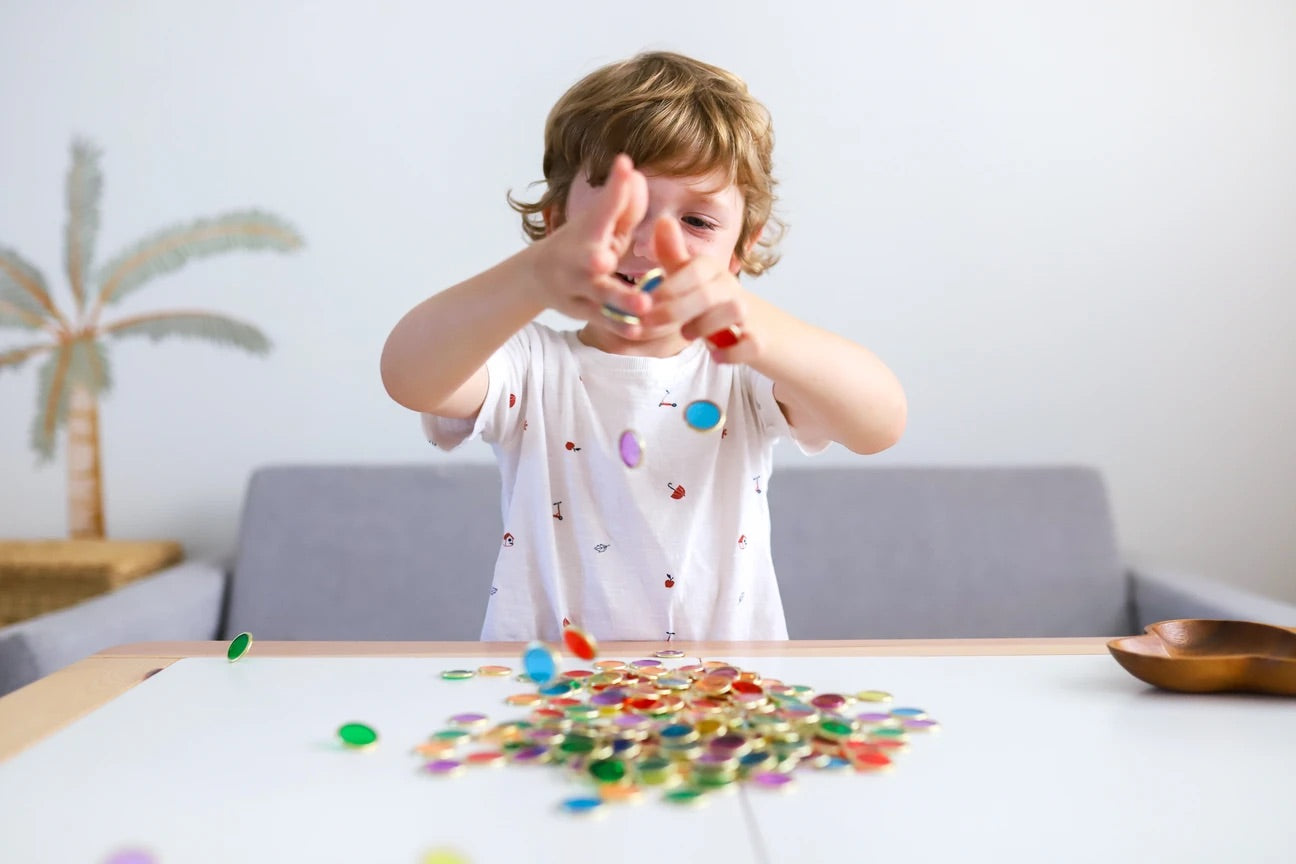 Metal Rimmed Counting Chips by Learn & Grow - Friends of K
