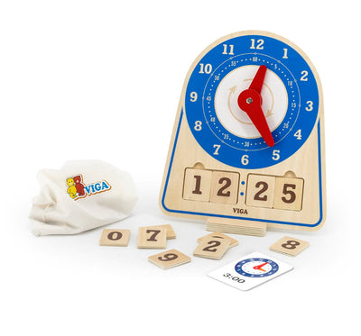 Learning Clock by Viga Toys - Friends of K