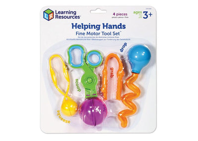 Helping Hands Fine Motor Tool Set of 4 by Learning Resources - Friends of K