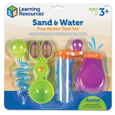 Sand and Water Fine Motor Tool Set of 4 by Learning Resources - Friends of K