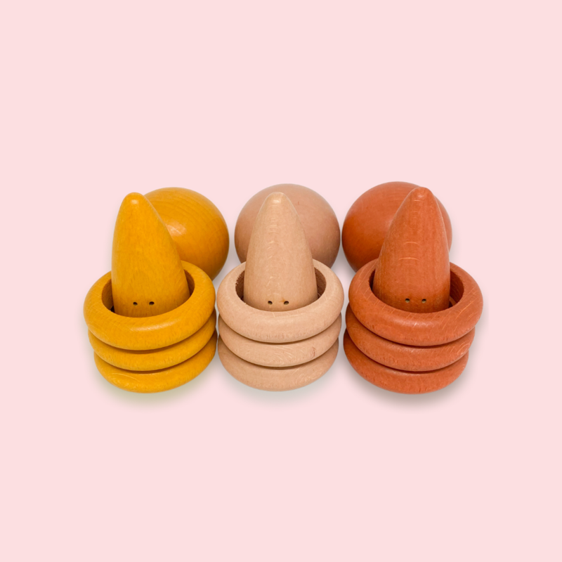 Leaves Playsets (Leaves, Rings & Balls) by Totli - Friends of K