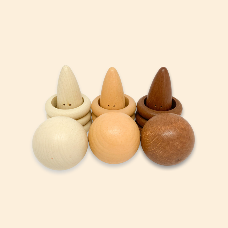 Leaves Playsets (Leaves, Rings & Balls) by Totli - Friends of K